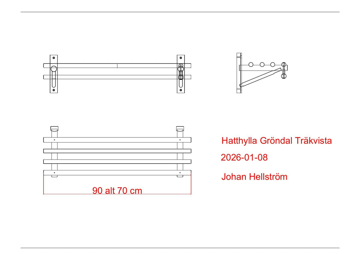 Hatthylla Träkvista