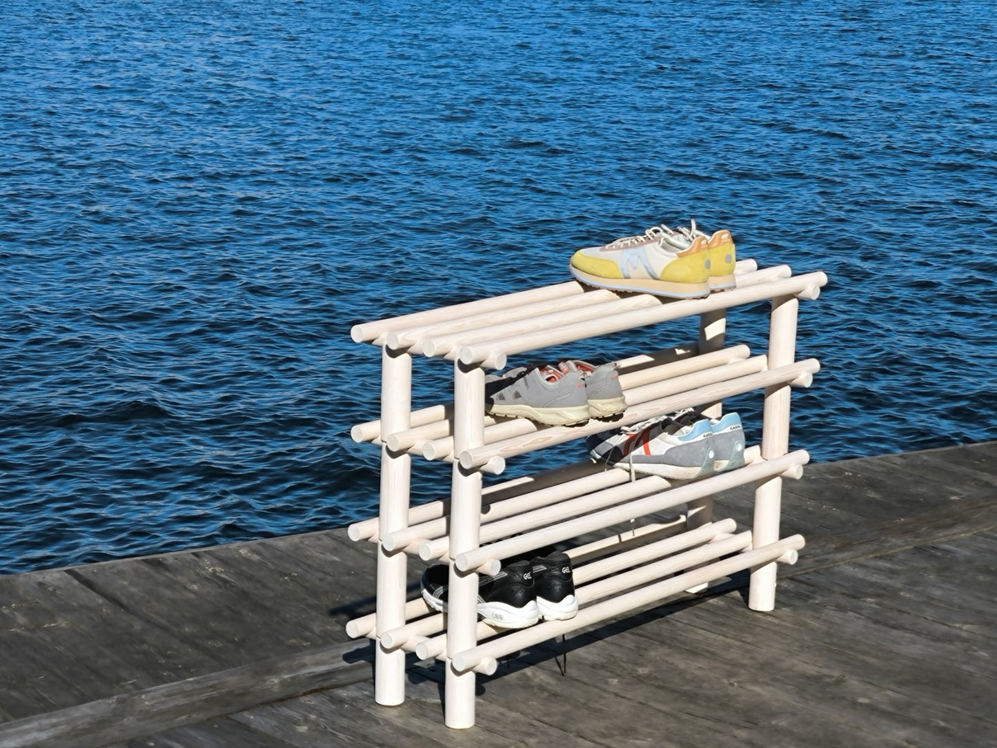 Skohylla Essingen, byggbar hylla