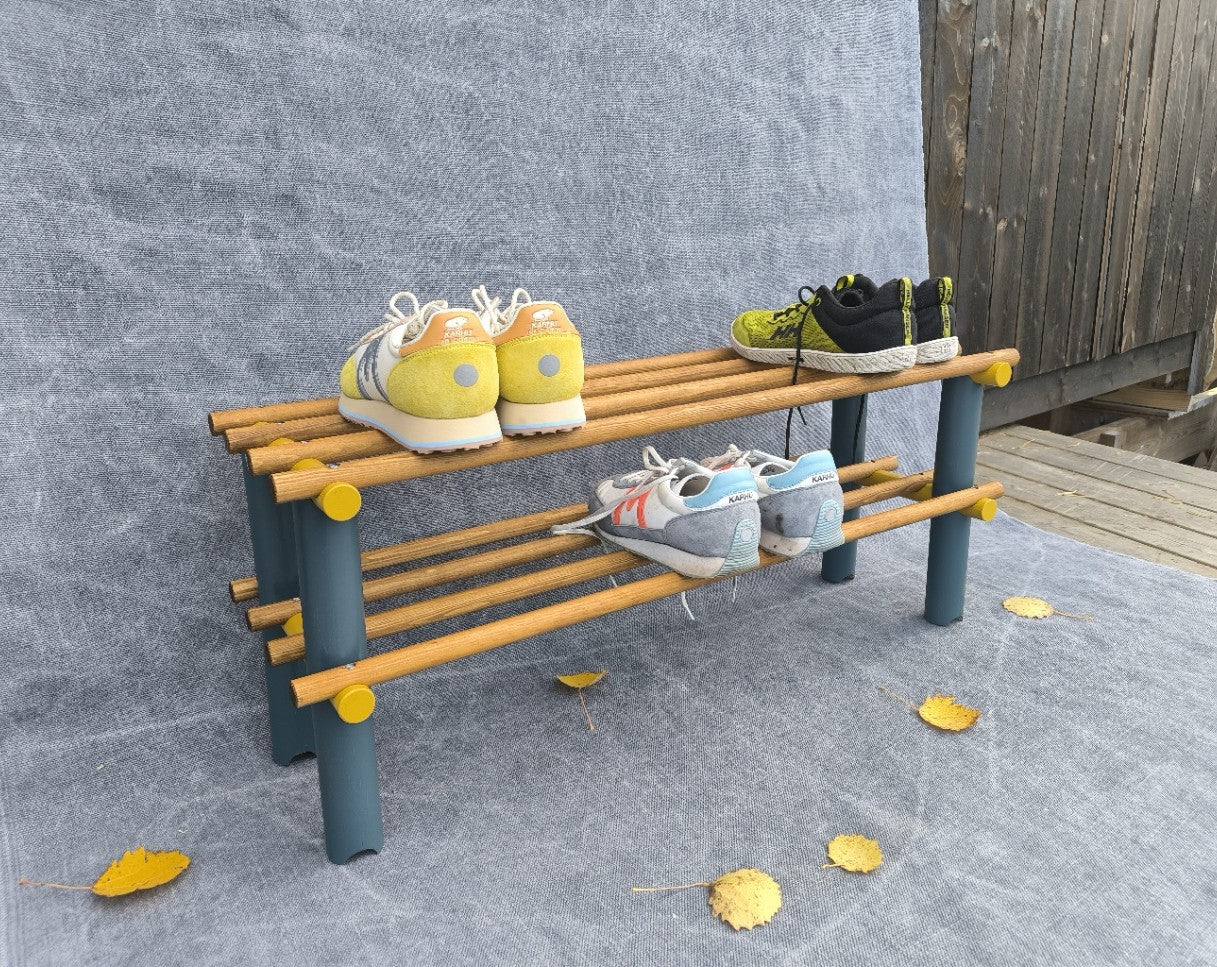 Skohylla Essingen, byggbar hylla