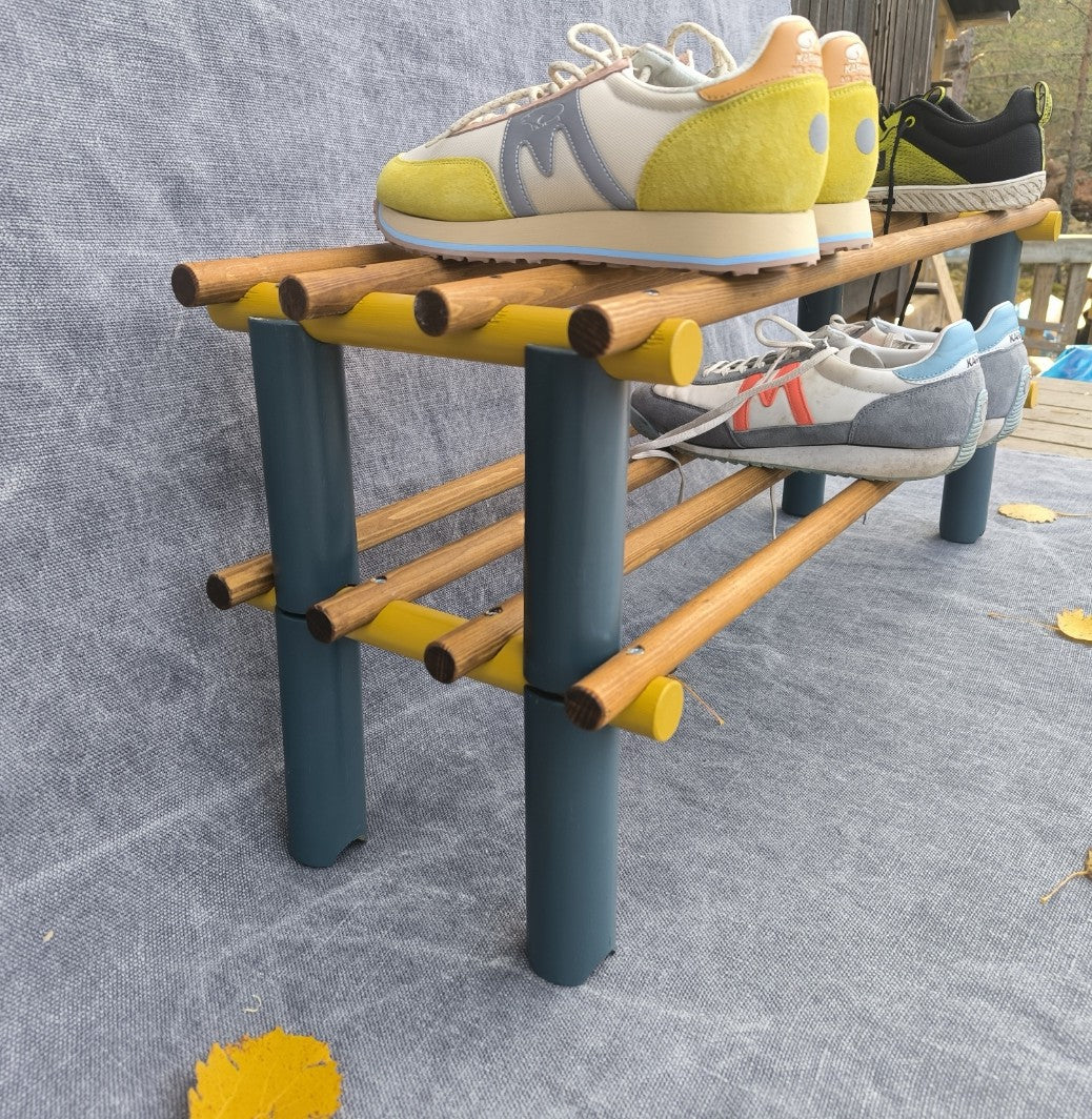 Skohylla Essingen, byggbar hylla