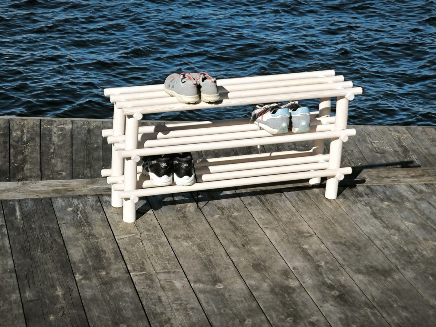 Skohylla Essingen, byggbar hylla