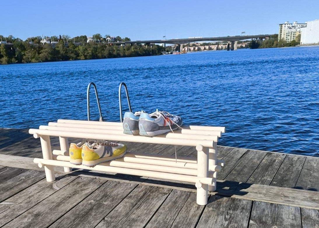 Skohylla Essingen, byggbar hylla